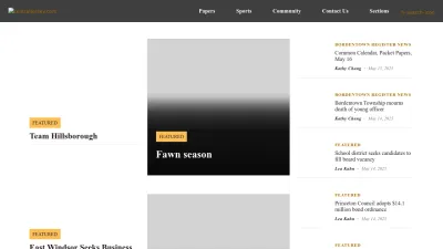 Screenshot of Centraljersey.com