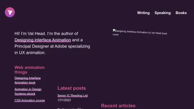 Screenshot of Valhead.com