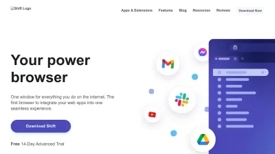 Screenshot of Shift.com