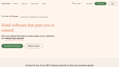 Screenshot preview of littlehotelier.com