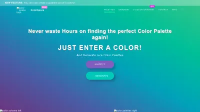 Screenshot of Mycolor.space