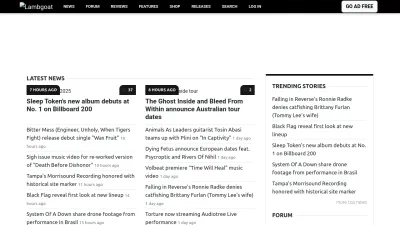 Screenshot of Lambgoat.com