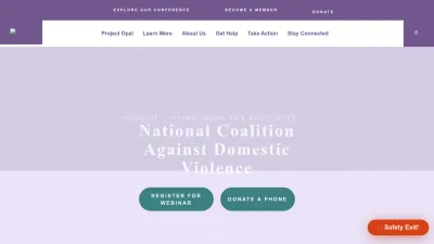 Screenshot of Ncadv.org