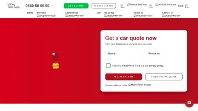 Screenshot of Kingprice.co.za