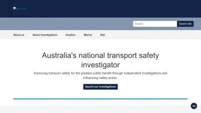 Screenshot preview of atsb.gov.au