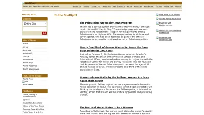 Screenshot of Worldpress.org