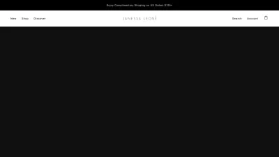 Screenshot of Janessaleone.com
