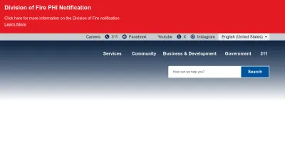 Screenshot preview of columbus.gov