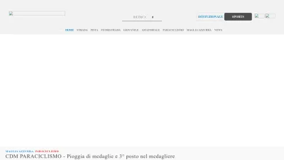 Screenshot of Federciclismo.it