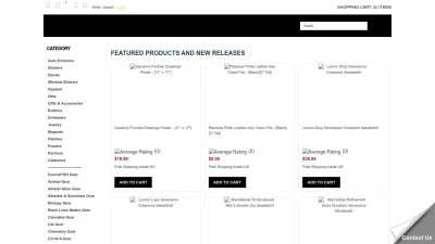 Screenshot of Evolvefish.com