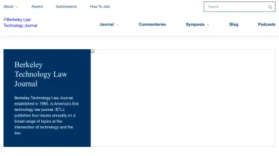 Screenshot of Btlj.org