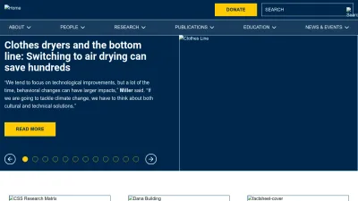 Screenshot of Css.umich.edu