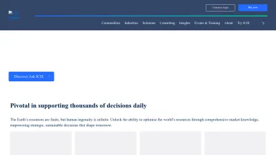 Screenshot of Icis.com