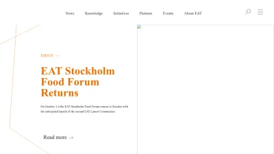 Screenshot of Eatforum.org