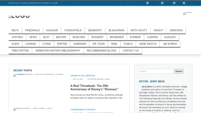 Screenshot of Cartoonresearch.com
