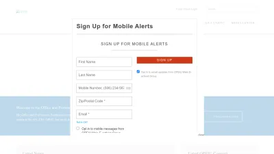 Screenshot of Opeiu.org