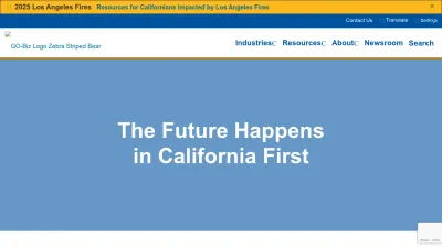 Screenshot of Business.ca.gov