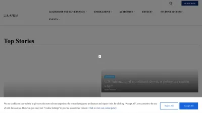 Screenshot of Universitybusiness.com
