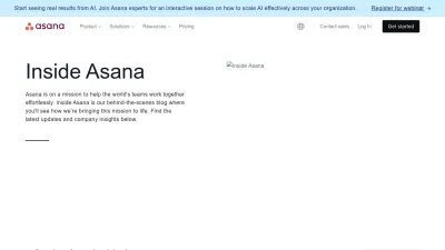 Screenshot of Blog.asana.com