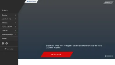 Screenshot of Operations.nfl.com
