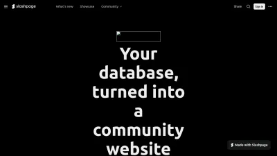 Screenshot of Slashpage.com