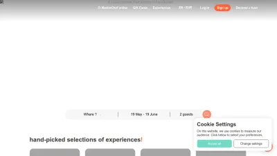 Screenshot of Eatwith.com