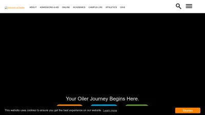 Screenshot of Findlay.edu