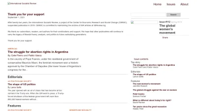 Screenshot of Isreview.org