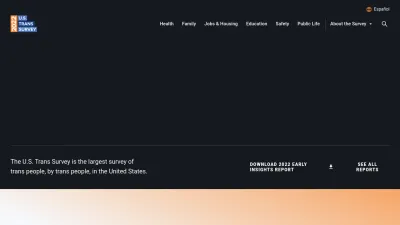 Screenshot of Ustranssurvey.org