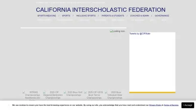 Screenshot of Cifstate.org