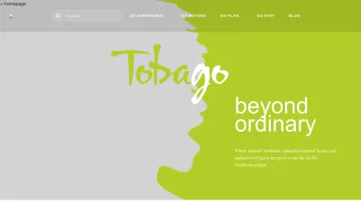 Screenshot of Visittobago.gov.tt