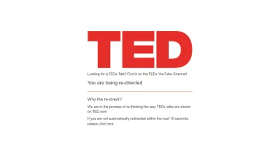 Screenshot of Tedxtalks.ted.com