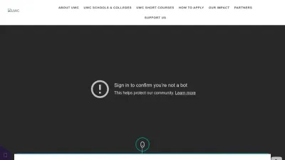 Screenshot of Uwc.org