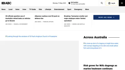 Screenshot of Blogs.abc.net.au