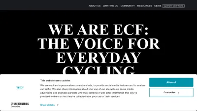 Screenshot of Ecf.com