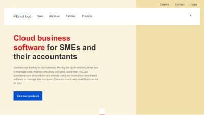 Screenshot of Exact.com