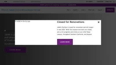 Screenshot of Janm.org