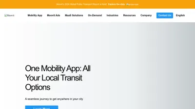 Screenshot of Moovit.com