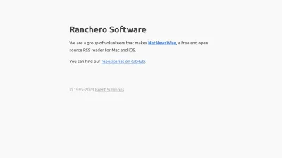 Screenshot of Ranchero.com