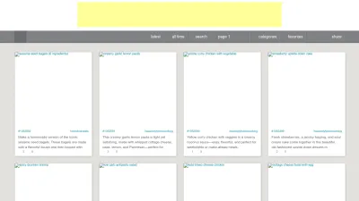 Screenshot preview of foodgawker.com