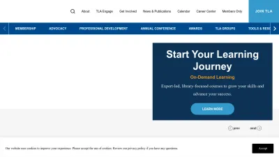 Screenshot of Txla.org