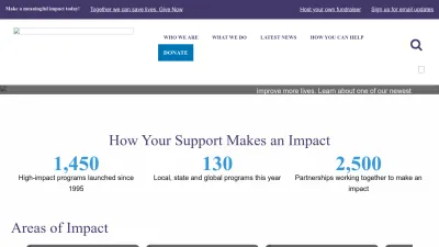 Screenshot of Cdcfoundation.org