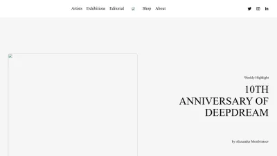 Screenshot of Katevassgalerie.com