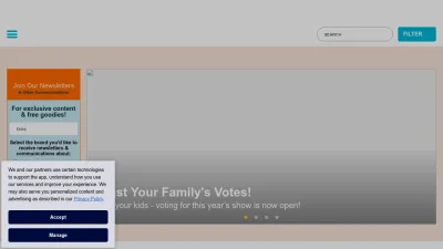 Screenshot of Nickelodeonparents.com