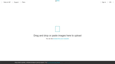 Screenshot of Gifyu.com