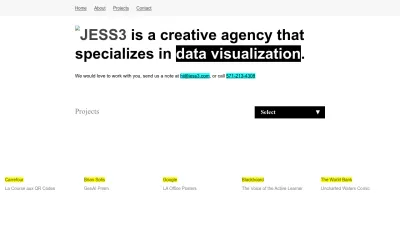 Screenshot of Jess3.com
