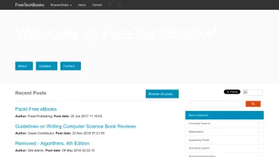 Screenshot of Freetechbooks.com