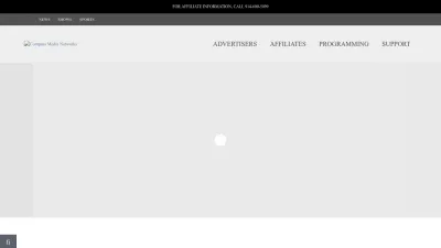 Screenshot of Compassmedianetworks.com
