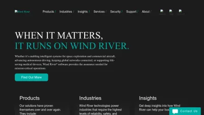 Screenshot preview of windriver.com