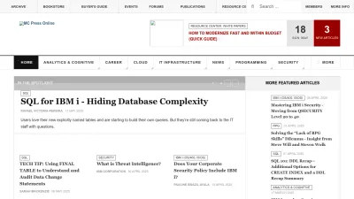 Screenshot of Mcpressonline.com